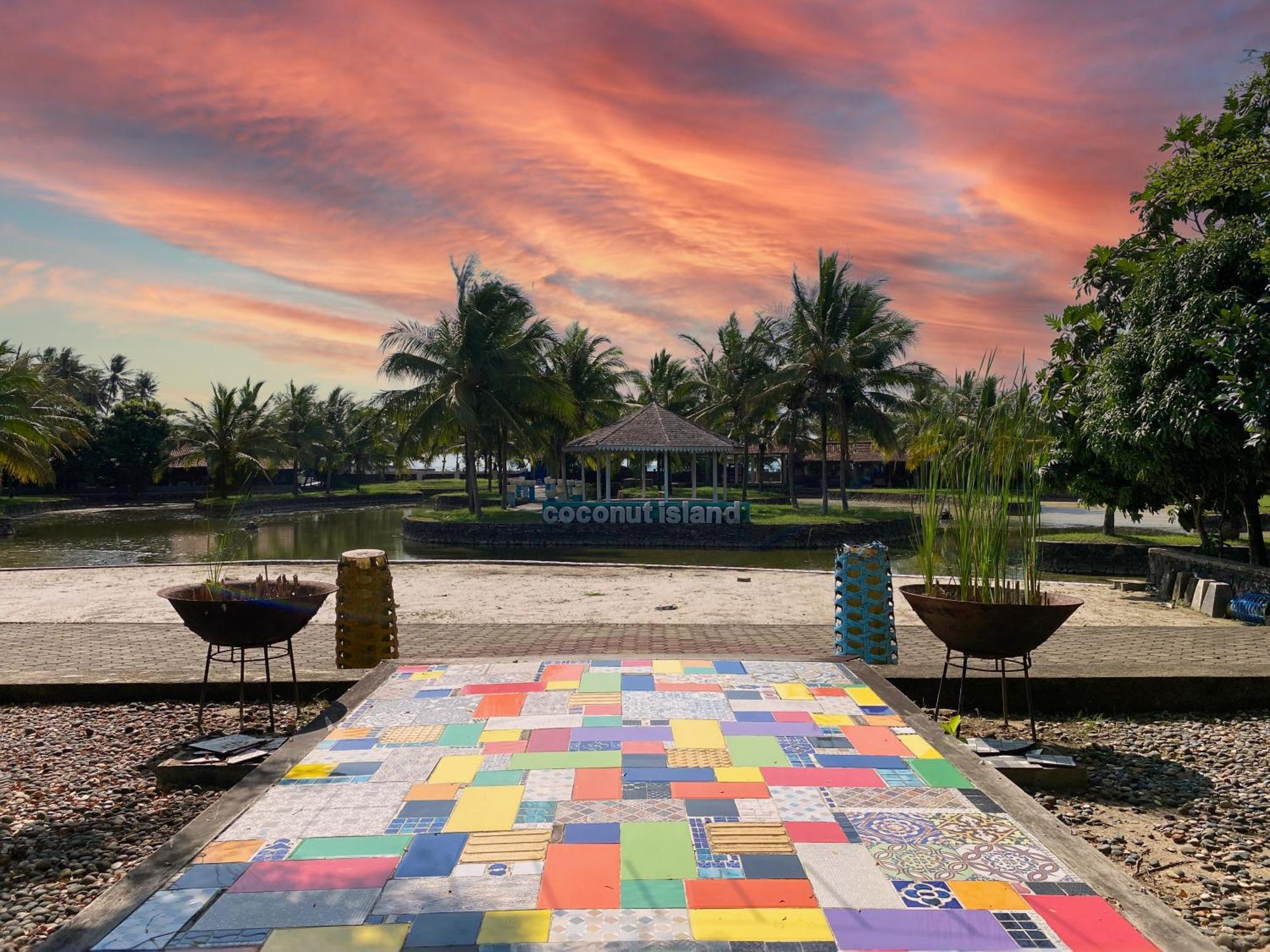 Avery Coconut Island Waterpark Beach Resort Carita Buitenkant foto